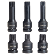 Alloid. Набір ударних біт SPLINE M14, M16, M18 (високі 78 мм / низькі 43 мм)