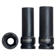 Alloid. Ударные головки для поврежденных болтов и гаек 1/2" (17/19/21 мм)