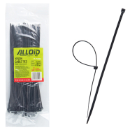 Alloid  Хомут пластиковий 2.5 х 200 100 шт./уп. чорний(PC-25200 B)