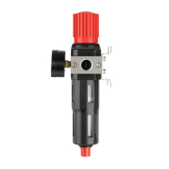 INTERTOOL Фильтр очистки воздуха 1/2", 5 мкм, с редуктором, STORM