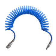 INTERTOOL Шланг спіральний поліуретановий 5.5*8мм, 5 м
