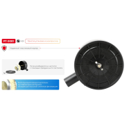 INTERTOOL Воздушный фильтр для компрессора, пластиковый