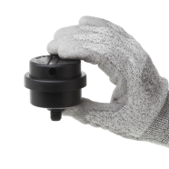 INTERTOOL Воздушный фильтр в пластиковом корпусе для компрессора. Pезьба М12.