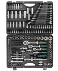 ROCKFORCE Набор инструментов 216+3пр. 1/4", 3/8", 1/2"
