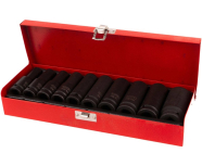 Rock FORCE Набор головок ударных глубоких 1/2" 6гр 10пр. (10,12-15,17,19,21,22,2