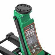 ROCKFORCE Домкрат подкатной гидравлический двухпоршневой 3т (h min 85мм, h max 4