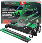 ROCKFORCE Домкрат подкатной гидравлический двухпоршневой 3т (h min 85мм, h max 4