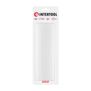 INTERTOOL Комплект білих клейових стрижнів 11.2мм*200мм, 12 шт.