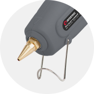 INTERTOOL Пистолет клеевой 40(120) Вт, 195-210°C, под стержни 10,8-11,5 мм, 10-1