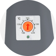 INTERTOOL Пистолет клеевой 120(360) Вт, 100-220°C, под стержни 10,8-11,5 мм, 13-