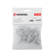 INTERTOOL Заклепка алюмінієва 3.2*8.0мм, упаковка 50шт.