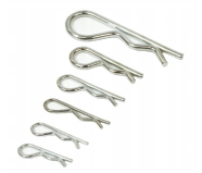 SILVER  Набір пружинних шплінтів 2,4-4,0 мм 150 шт.