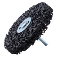 Alloid. Коло зачистний "корал" з тримачем для дриля 100мм (чорний) SD-100225