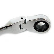 SILVER Набір ріжково-накидних ключів з тріскачкою SilverTools 8 предметів 8-22 м