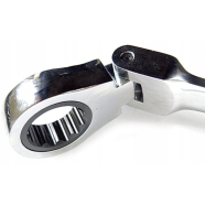 SILVER Набір ріжково-накидних ключів з тріскачкою SilverTools 8 предметів 8-22 м
