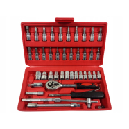 SilverTools Набор головок и бит 46 предметов SK-046-01
