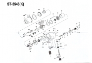 SUMAKE Вал (Квадратный боек. жало) для пневмогайковерта ST-5548