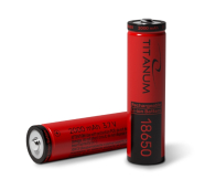 Акумулятор TITANUM літій-іонний 18650 (без захисту) 2000mAh