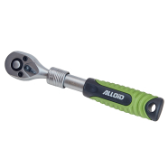 Alloid Трещотка телескопическая 1/4" 72 зубчика. 165-211 мм.