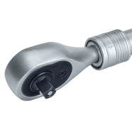 Alloid Трещотка телескопическая 1/4" 72 зубчика. 165-211 мм.