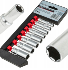 VORFAL Комплект удлиненных головок 1/4" 8шт