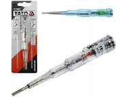 YATO Отвертка с LED индикатором напряжения в сети, 70-250 V