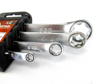 INTERTOOL Набор накидных ключей TORX 4ед.