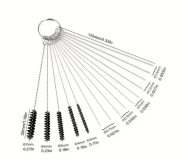 Набор для чистки карбюраторов (10 игл+5 щеток)