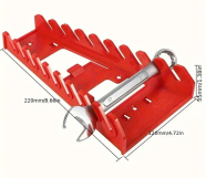 Тримач для гайкових ключів на 9 пр. пластик