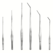 Багатофункціональний пінцет 300мм загнутий