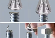 Насадка на дрель для снятия фаски заусенцев 6-гранная 1/4"