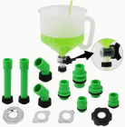 Набір лійок для заміни охолоджуючої рідини 15шт