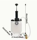 Ручний насос для заміни масла 3 л / КПП, АКПП. 8 адапторів