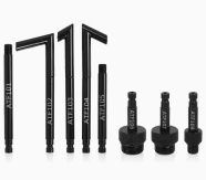 Ручний насос для заміни масла 3 л / КПП, АКПП. 8 адапторів