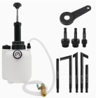 Ручний насос для заміни масла 3 л / КПП, АКПП. 8 адапторів