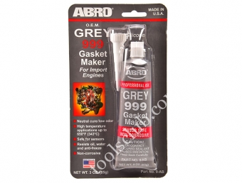 ABRO Герметик прокладки (85гр) GREY original (9-AB-R)