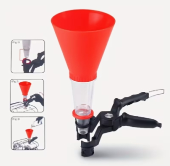 Воронка для моторного масла универсальная.