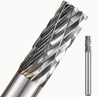 Борфреза циліндрична з торцевими зубами 6мм D=14X25