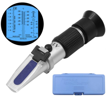 Рефрактометр для аккумулятора, антифриза, омывайки, AdBlue