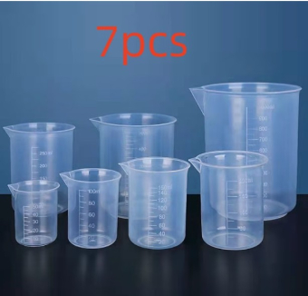К-т мерных стаканов 7шт пластиковых