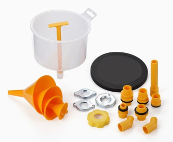 Набор воронок для замены охлаждающей жидкости 19шт.