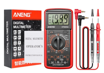 ANENG DT9205A Цифровой мультиметр для измерения напряжения (V), тока (A), сопрот
