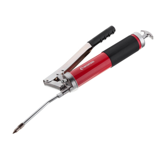 INTERTOOL  Шприц для змащування, двоплунжерний, 500 см³, з гнучким шлангом, 400