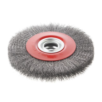 INTERTOOL Щітка кільцева, 200*32 мм, кручений дріт, 4500 об/хв