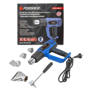 Forsage Термофен промышленный (220-240В, 2000Вт, макс. температура – ​​600 граду