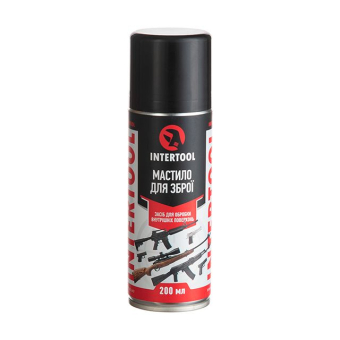 INTERTOOL  Мастило для зброї, аерозоль, 200 мл