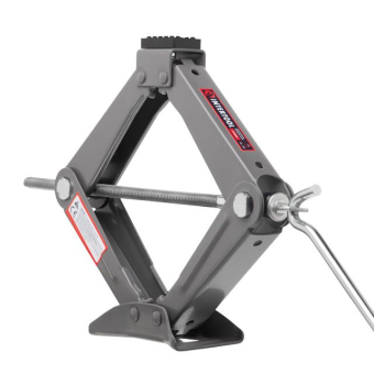 INTERTOOL Домкрат механічний ромбоподібний 1,5т., гумовий упор., 90-370 мм