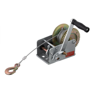 InterTool Лебідка важільна барабанна, тягове зусилля 900 кг, сталевий трос