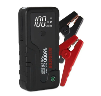 ALLIGATOR Пусковое устройство Alligator Jump Starter 300A/600A 16000mAh с функци