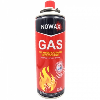 NOWAX Газовий балон 220g GAS